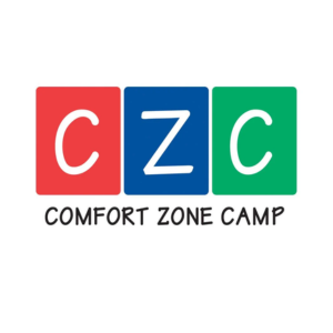 The logo for Comfort Zone, featuring the letters 