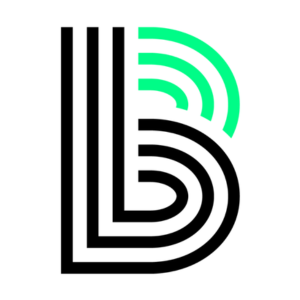 The logo for Big Brothers Big Sisters, featuring two stylized letter B's